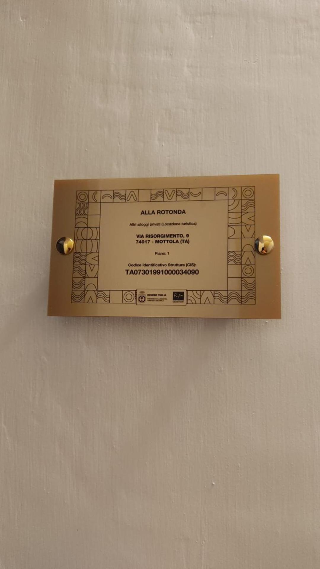 Dimora Storica Alla Rotonda Mottola Kültér fotó